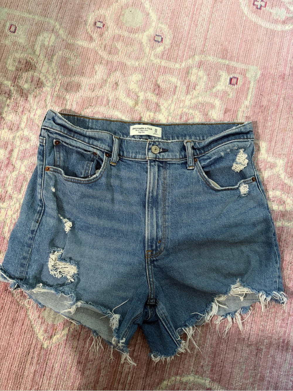 Abercrombie Mom Jean shorts